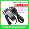 laptop battery charger for Toshiba laptop L310 L332 C40 M600 M800 C600 19V 3.95A ac adapter