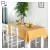 Large size plain colour table cloth waterproof and oil-proof linen thick fancy tablecloths washable placemat