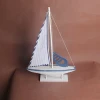 latest design of sailboat models wooden decoration crafts