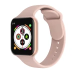 Latest F10 Smart Watch, Real Time Weather Forecast Heart Rate Monitor Smartwatch for Women Men Compatible for iPhone & Android