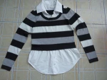 latest womens fake shirts collar 100 cotton pregnancy maternity clothing