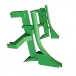 laying irrigation pipe machine for tractor