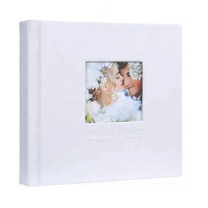 Leather cover flush mount wedding photo album For Professional Photographer