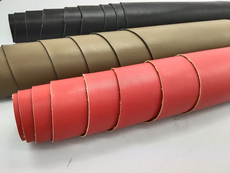 Leather Product Manufacturer Wholesale Fine Grain PU Artificial Leather