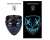 Import LED Halloween party mask for Halloween mask party decorations from China