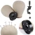 Import Leeons 21&quot;22&quot;23&quot;24&quot;Cork Canvas Block Head With Screw At The Bottom For Making Wigs &amp;Display Wigs from China