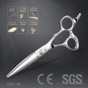 LHC1-60 6inch 9CR stainless steel barber shears hair cutting shears hair beauty shears hairdressing scissors factory
