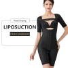 Liposuction garment medical seamless fabric bodysuit women body shaper