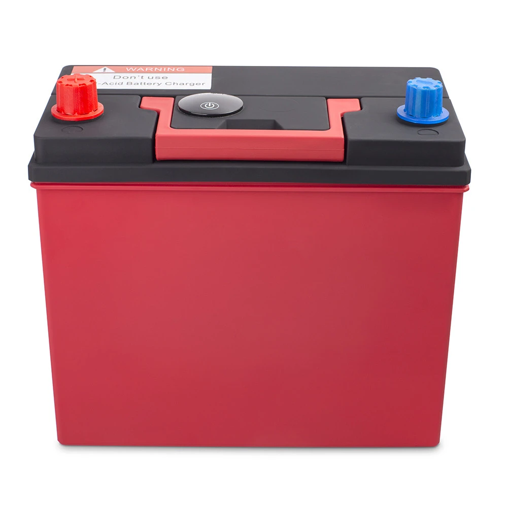 Lithium LiFepo4 battery with emergency start self-help function 12.8V 40AH automotive battery 46B24L/R