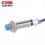 LJ12A3-2-J/EZ China made brass chrome plated inductive long sensing distance proximity sensor