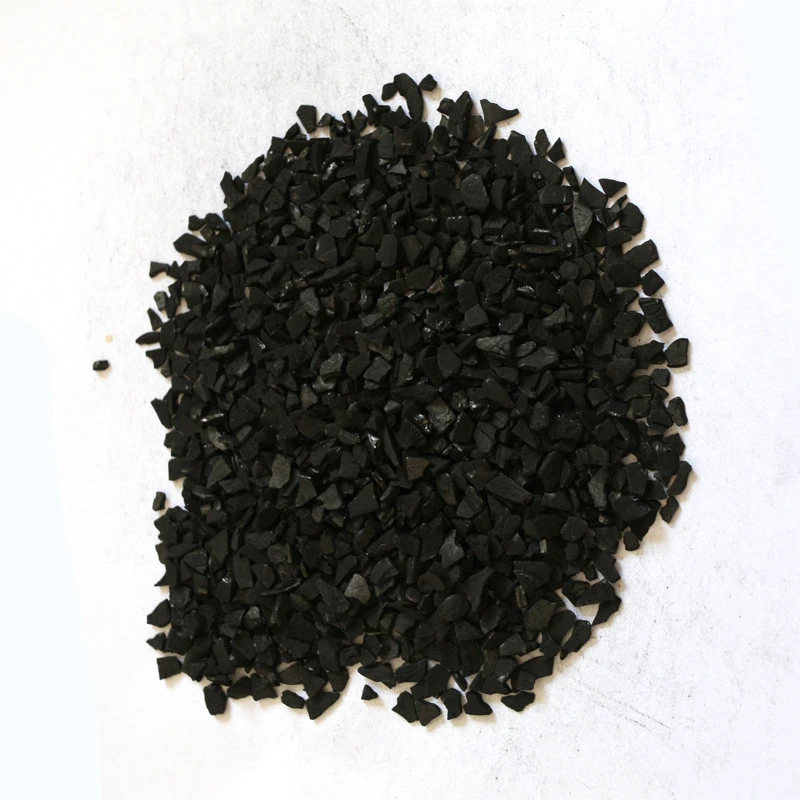 Low ash coconut shell granular activated carbon in water treatment chemicals