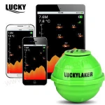 LUCKY wireless fish finder FF916 Portable WIFI fishing equipment hot sale smart fishfinder for outdoor