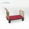 Luxury 304 Stainless Steel Luggage Cart for Hotel,High Quality Luxury Hotel Luggage Carts