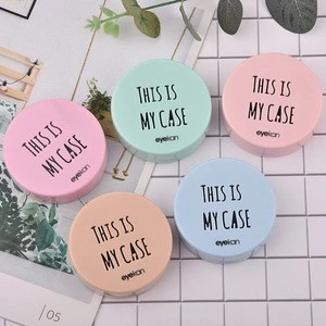 Luxury Eyekan contact lens case fashion travel eye colorful high quality case contact lens container