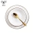 Import Luxury Fine Porcelain Royal Dinnerware,Porcelain / Ceramic gold rim Dinner Set,Exquisite Tableware from China