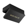 luxury milling chuck set tool packaging black rigid cardboard display box supplier