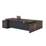 Luxury Modern Executive L Shape Wooden Office Furniture Wood Executive Table