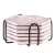 Import Luxury Unique Marble Pink Gold Ceramic Placemat Coaster Porcelain Mats Pads Table Decoration Accessories Kitchen Tool Gift from China