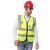 MAM workwear construction safety vest with pocket