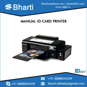 Manual ID Card Printer for blank PVC Card/Smart Card Printing