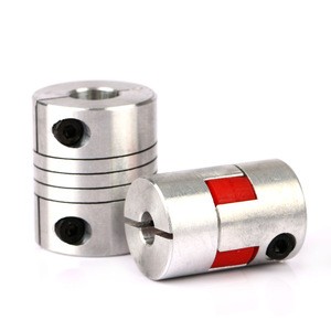 Manufactory aluminum single flexible diaphragm shaft coupling ball screw coupling