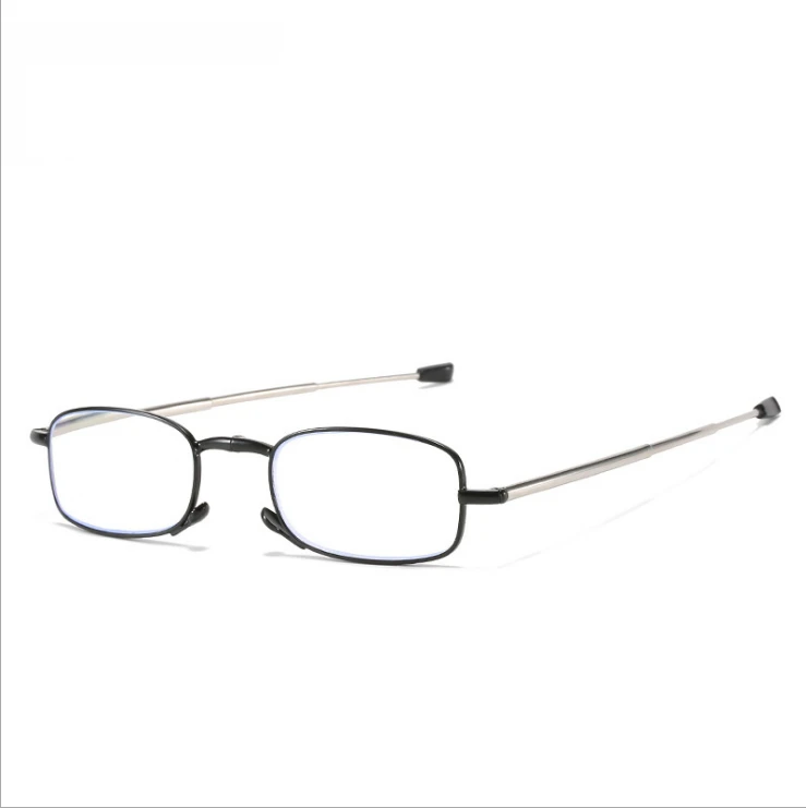 Manufacture Higo new model metal anti blue reading glasses