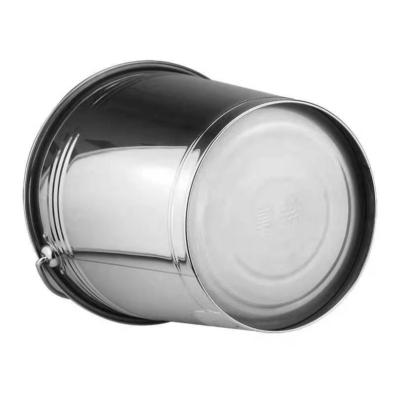 Manufacturers wholesale stainless steel bucket can be painted can decal