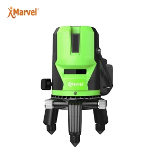 MARVEL Professional Factory Supply Rotary Laser  Self-leveling 5 Beam Green Line Laser Level