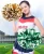 Import Matte and Metallic Plastic Cheerleading Pom Poms with Handle for Girl Boy School Sports Dance Team Spirit Cheer from China