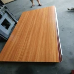 Melamine paper faced MDF board with matching designings for furniture decoration