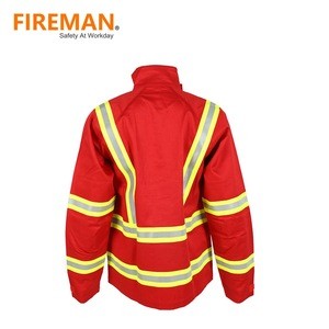 Men&#39;s reflective flame fire retardant resistant workwear uniform FR  jacket