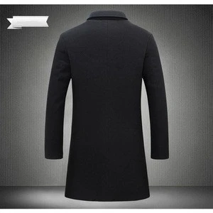 mens Fashion long winter trench coat wholesale