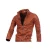 Import Mens Leather Zipper Locomotive Leather Jacket Collar Leisure Jacket from China