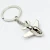 Import metal airplane helicopter aircraft airline plane keychain for kids and advertising gift, silver  Aviation Air Plane key buckle from China