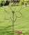 Import metal solar home decorations led lights garden Windmill from China
