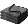 Micro Fiber Pile Auto Care Microfibre Detailing Microfiber Car Wash Cleaning Cloth Twisted Large Twist Loop Drying Towel for Car