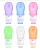 Import Mini Custom Kit Portable Silicone Squeeze Leakproof Travel Bottle For Shampoo from China