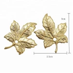 Mini custom lucky cat leaf image zinc alloy ladies hand bag parts accessories