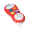 mini plastic newest style electronic baby musical cell mobile phone toys