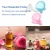 Mini PP Blue Pink White Refillable Cosmetic Containers Funnels for Filling Bottles of Lotion Water Essential Oils Shampoo