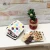 Import Miniature 2022 Warm Doll House Christmas Celebration Roast turkey, gingerbread house, cake on the table from China