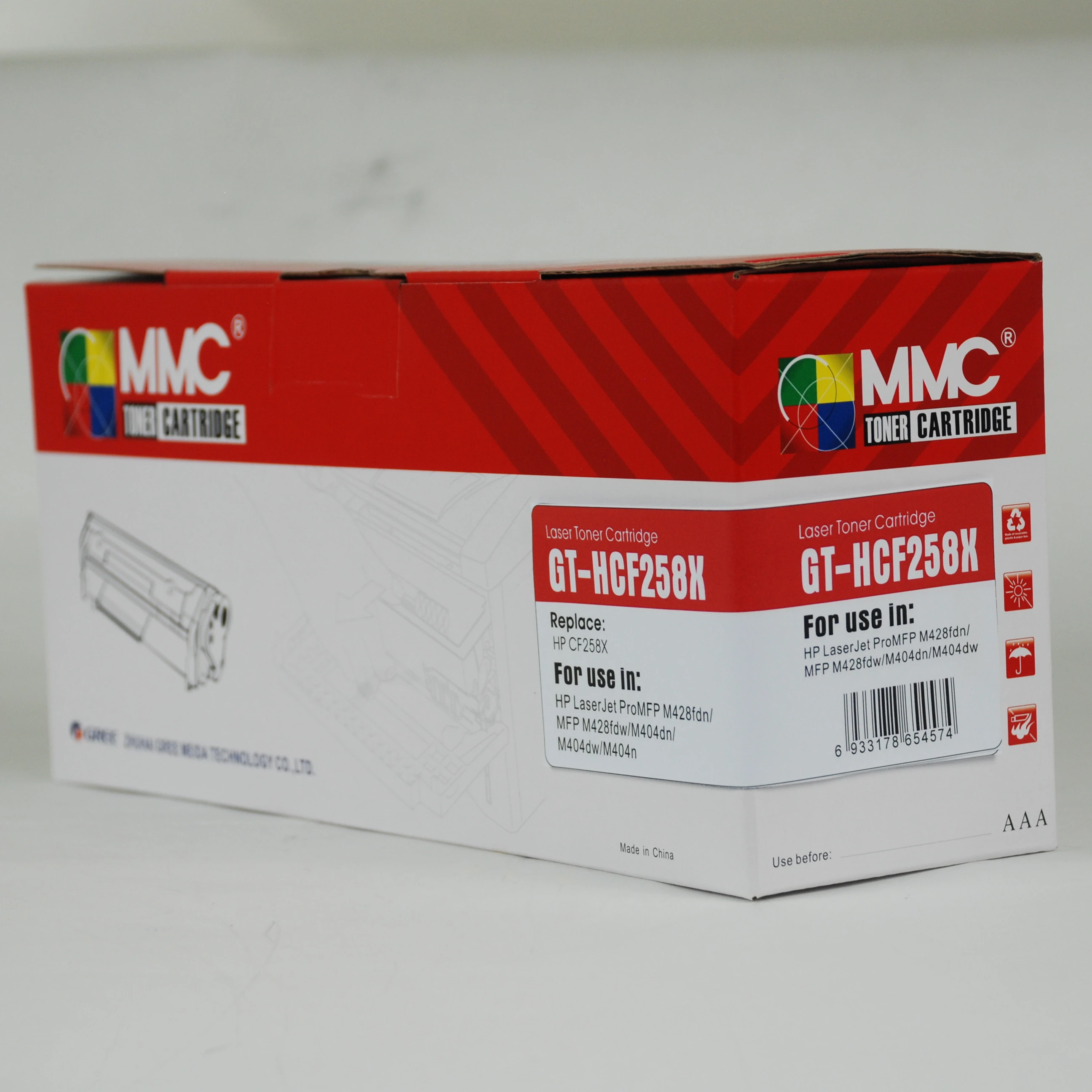 MMC CF258A 58A New Toner Cartridge for HP LaserJet Pro M304 M404 M404n