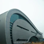 Modelling Design Prefabricated Steel Space Frame Structure Gymnasium Building Construction