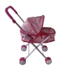 Modern design hot popular kids iron crat toy pretend baby stroller for doll