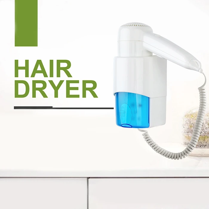 Modern design hotel hair dryer with shaver socket with adjustable cover, bathroom ABS high quality hair dryer