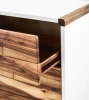 Modern Nightstands Cabinet Wooden Bedside Table Bedroom Furniture