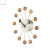 Import Modern plate metal home decorative colorful quartz wall clock from China