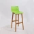 Import Modern Simple Plastic Wooden Leg Bar Stool from China