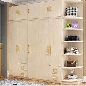 modern simplicity wooden MFC panel bedroom armoire wardrobe/cabinet/closet