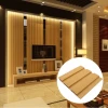 Modern Style Wooden Grain Composite Wall Cladding WPC Wall Panel for Decoration